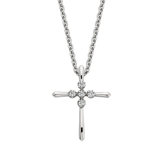 This delicate 10-karat white g