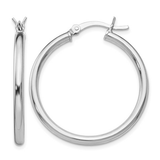 "Leslie's Hinged Hoop Earrings