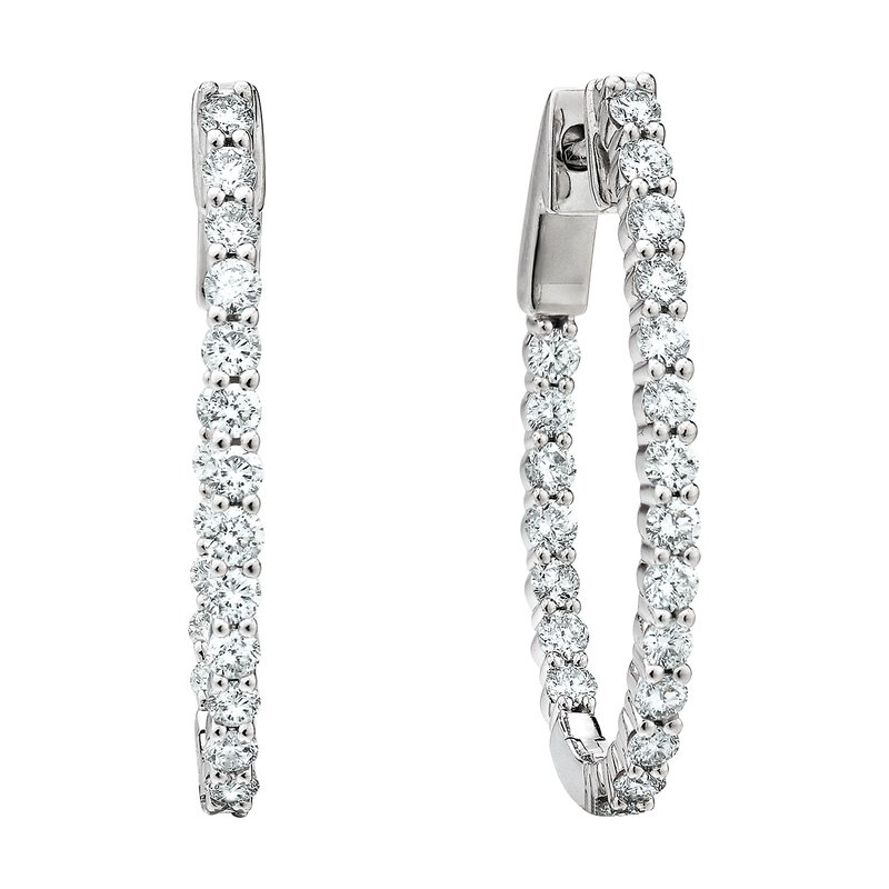 Inside-Outside Diamond Hoops 1