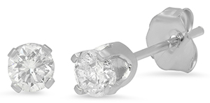 14KT Gold 1/5 Ct. TW Diamond S