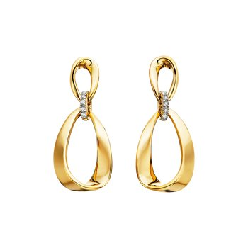 Diamond Loop Earrings .05tw
T