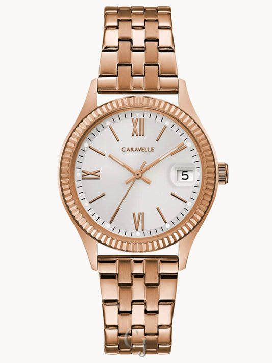 CARAVELLE BY BULOVA DRESS SILV