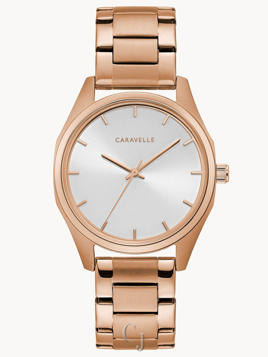 MIN MAX SILVER-TONE DIAL WOMEN