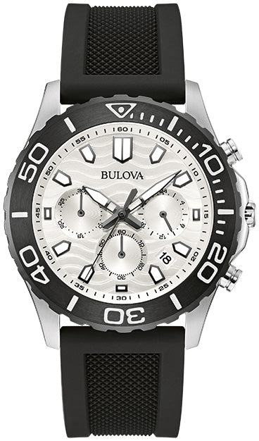 Stainless Steel Watch w/ Black