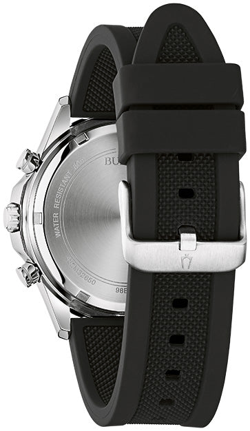 Stainless Steel Watch w/ Black