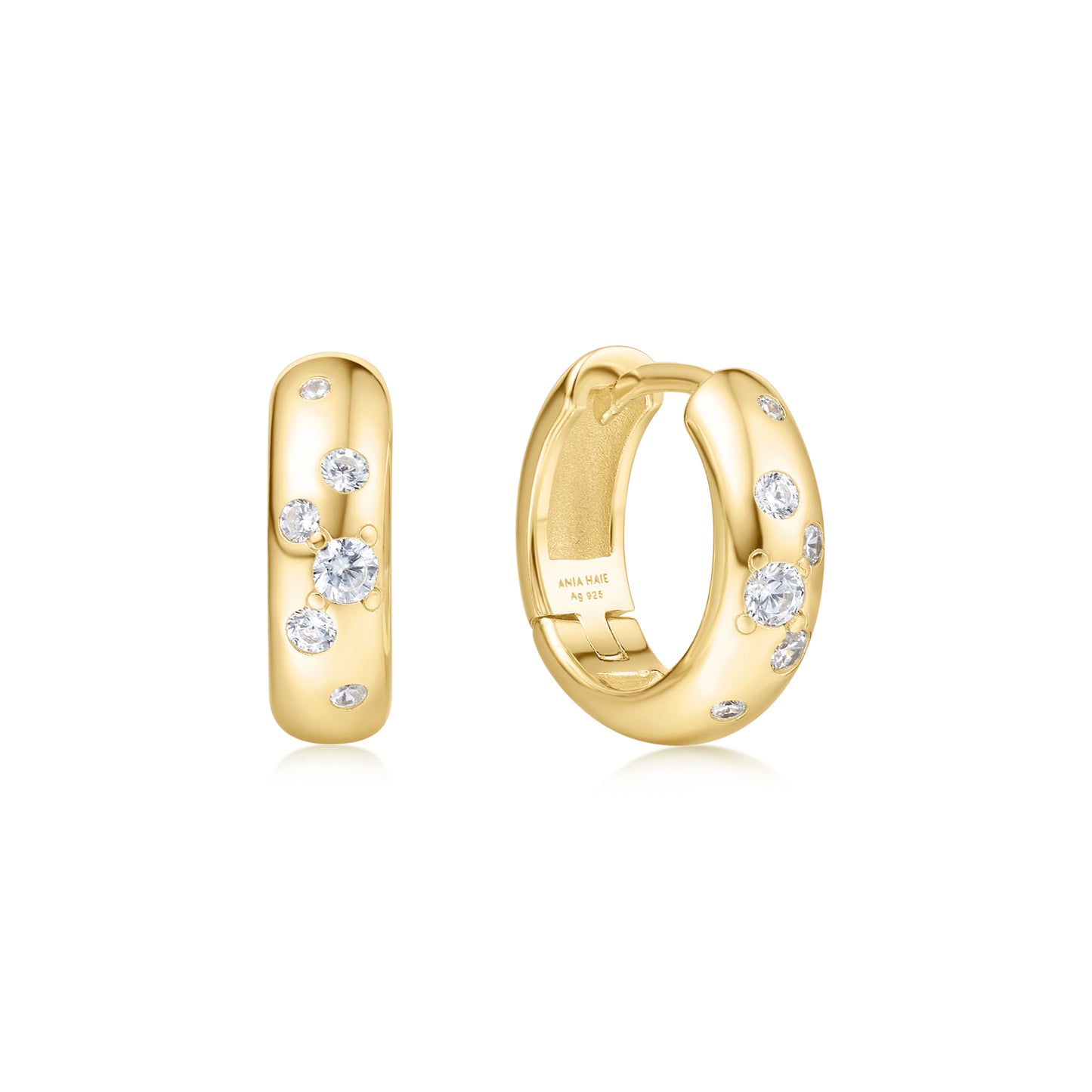 Gold Small Chubby Sparkling Hu