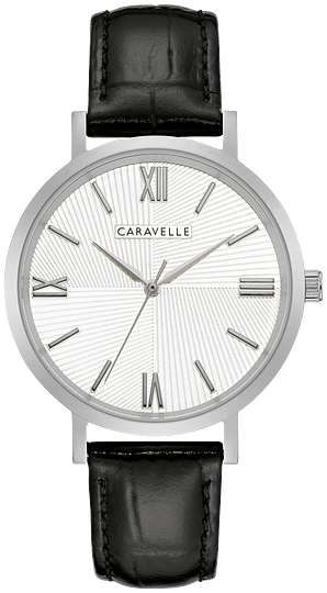 White Base Metal Dress Watch S